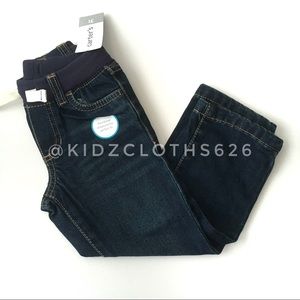 NWT Carter’s drawstring Jeans Dark wash